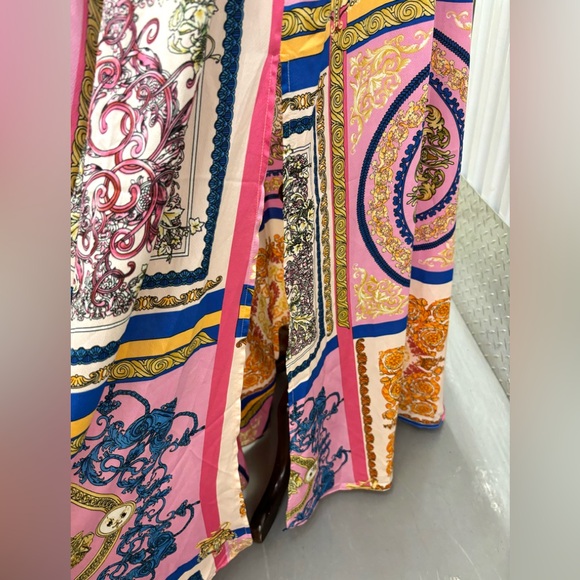 BOHO vibrant pretty print maxi dress - Picture 9 of 16